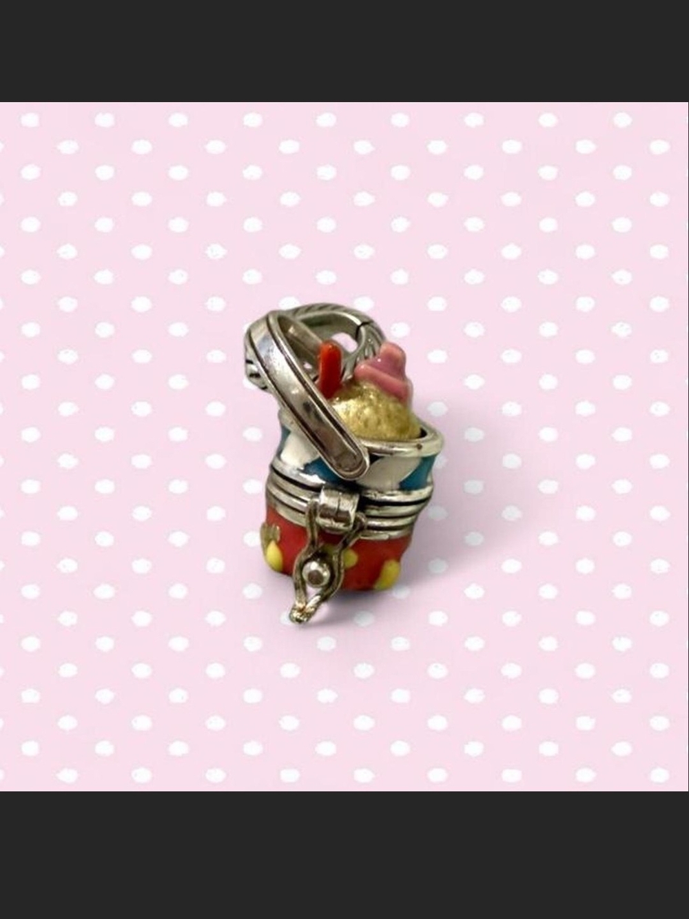Brighton Beach Pail Charm